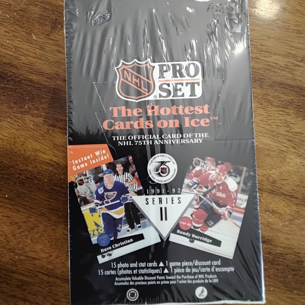 1991-92 Hockey Cards - FACTORY SEALED BOX!